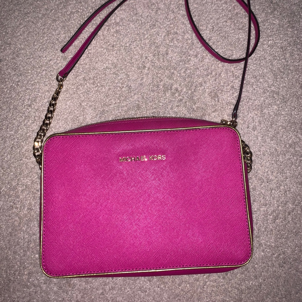 Pink Michael Kors crossbody